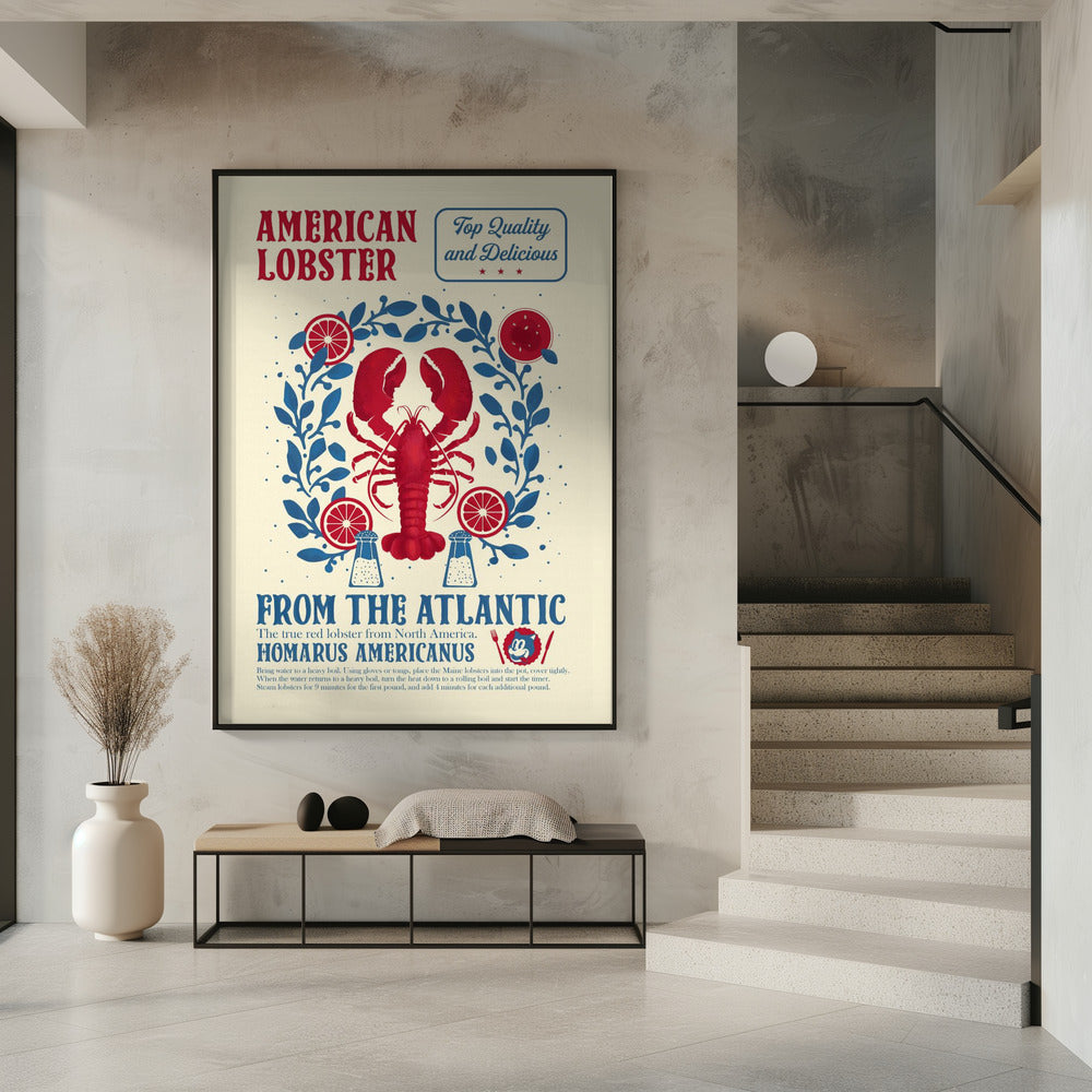 Lobster kitchen print | Poster