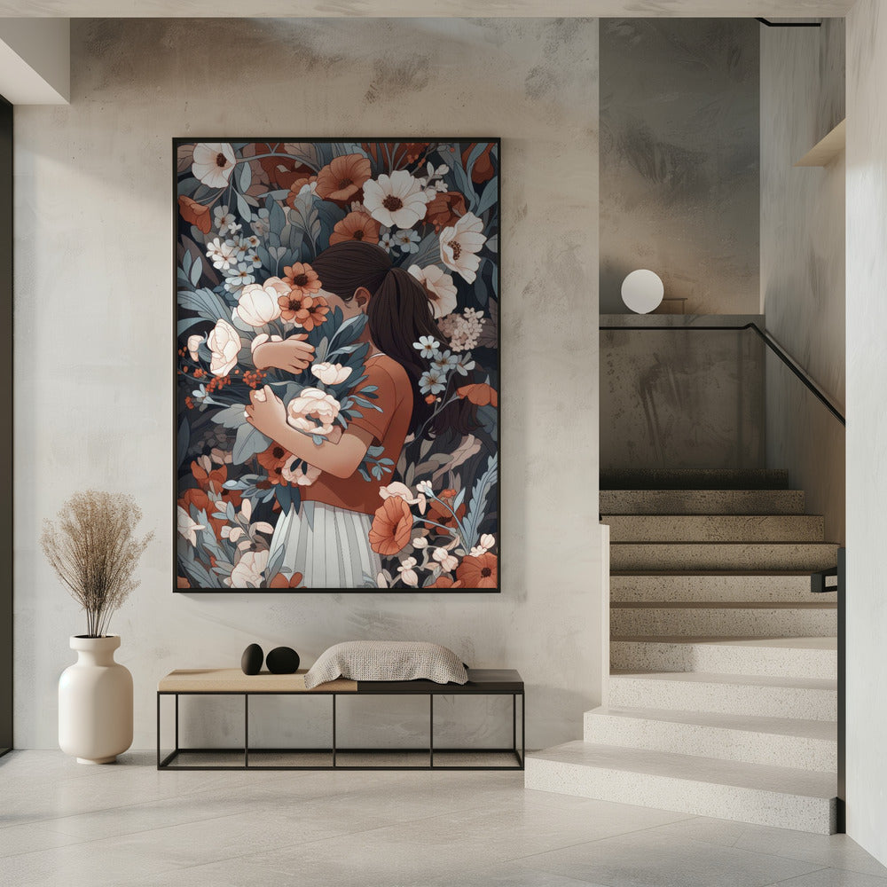 Floral Embrace | Poster