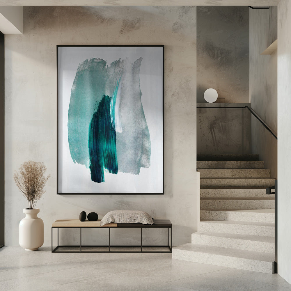 Abstrakte Pinselstriche 19 | Poster
