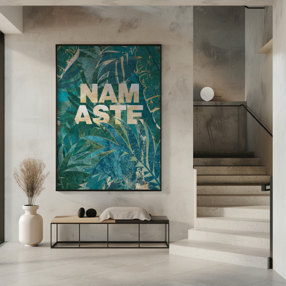 Namaste typography | Poster