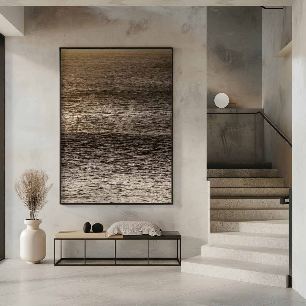Golden Tide Ripples | Poster