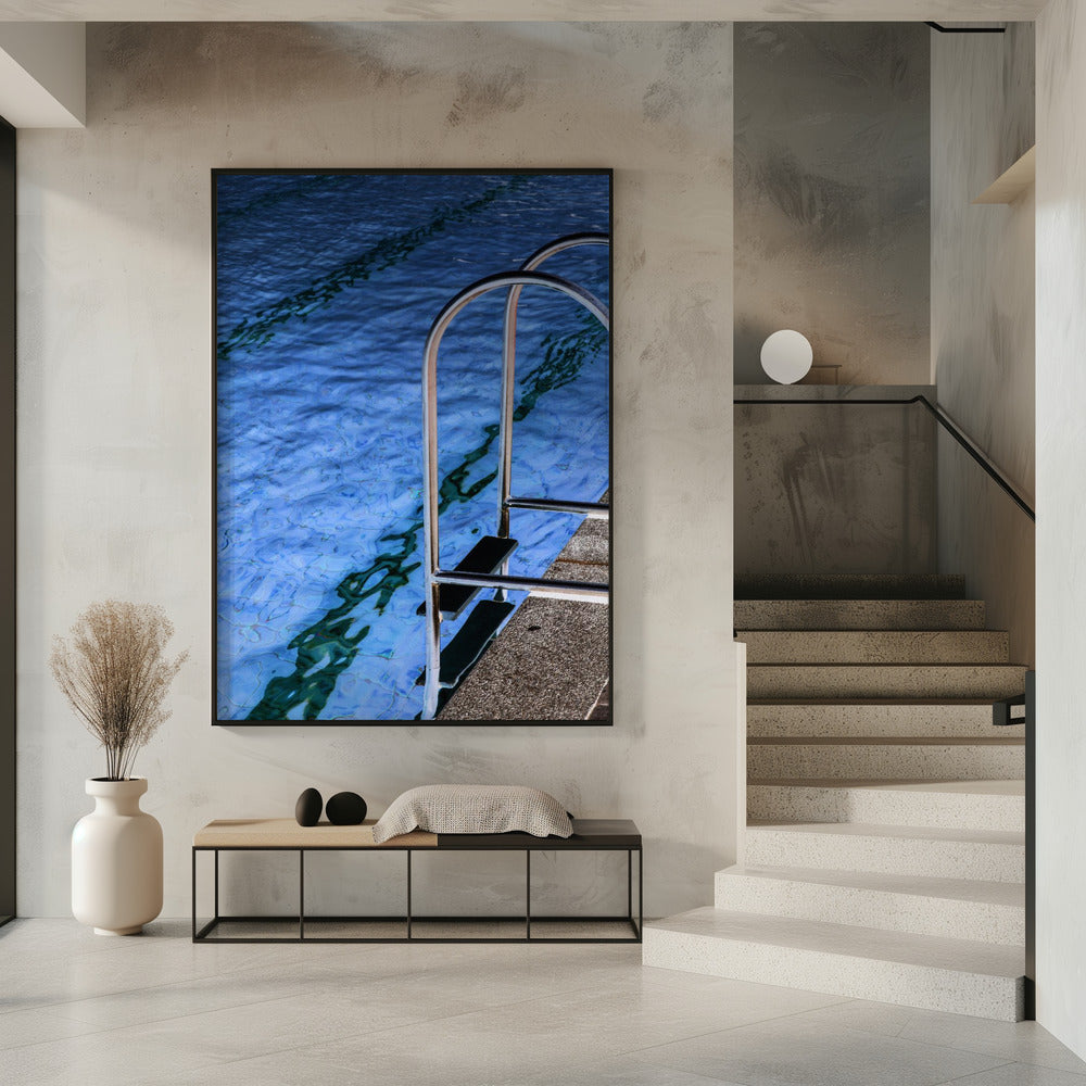 Reflexionen am Pool | Poster