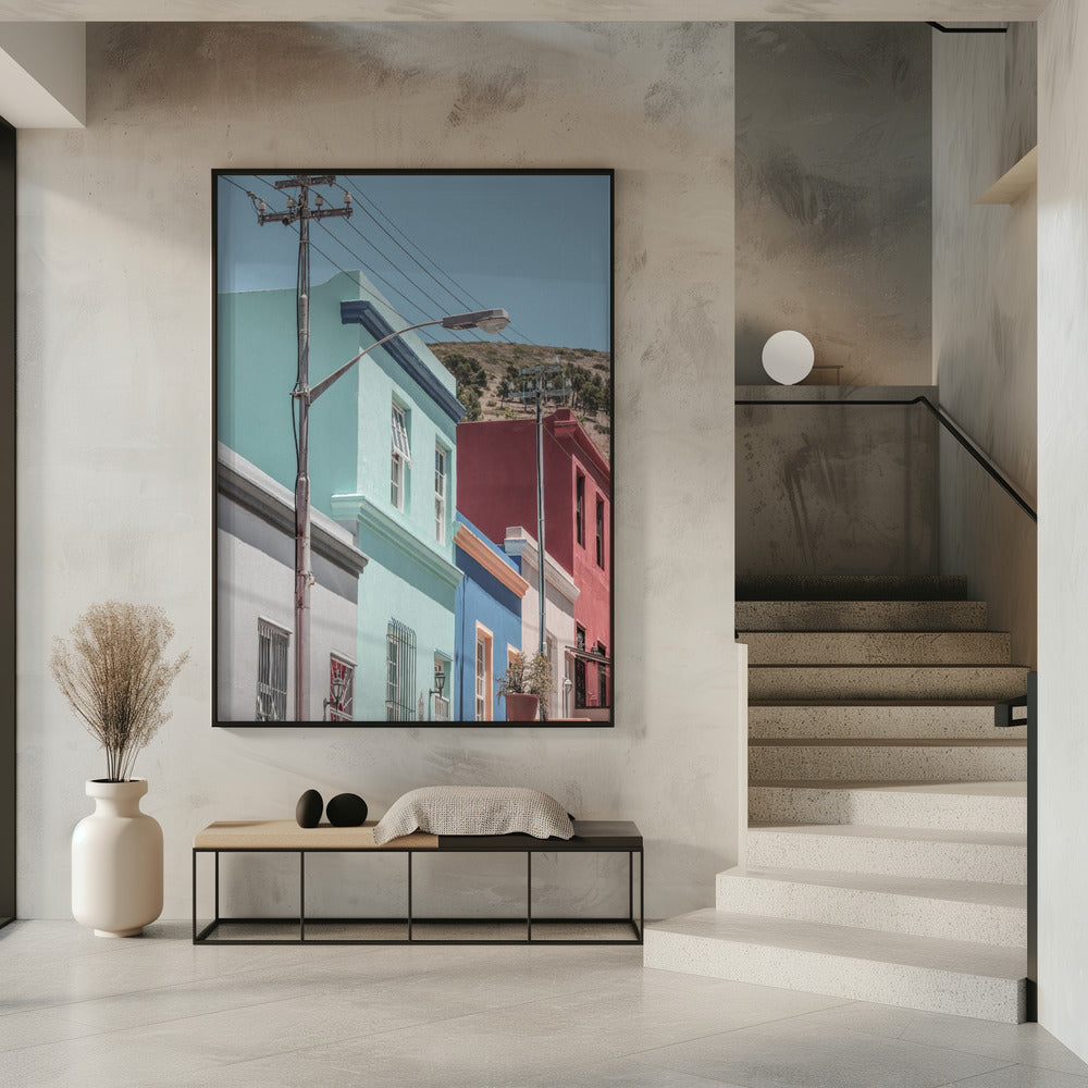 Bunte Fassaden | Poster
