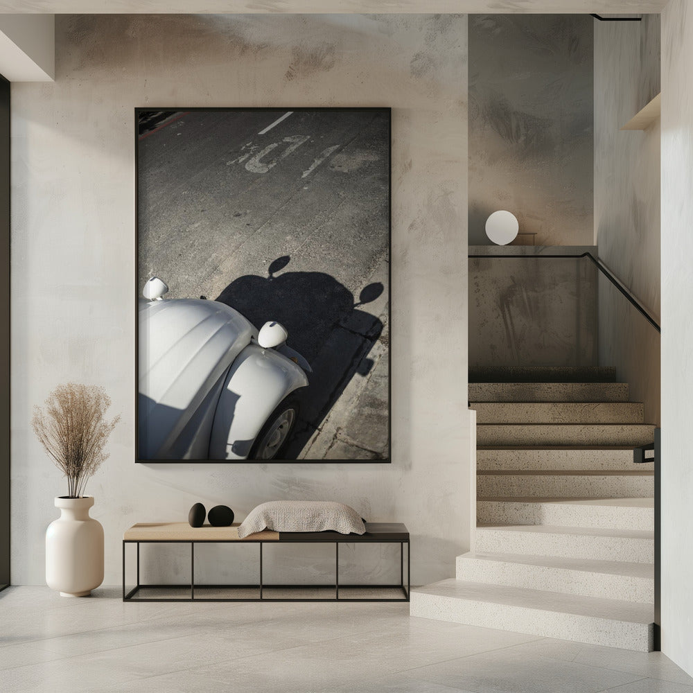 Klassische Kurvenschatten | Poster