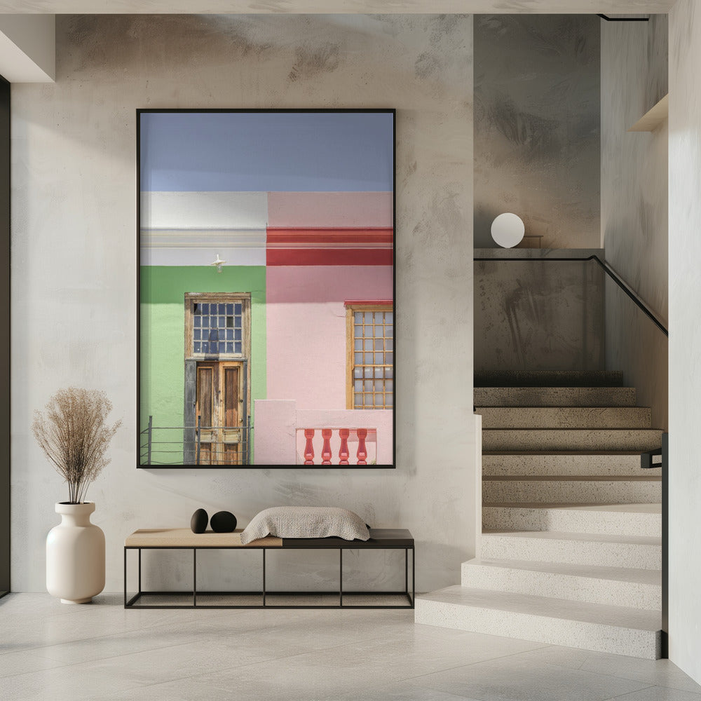 Bunte Fassaden | Poster