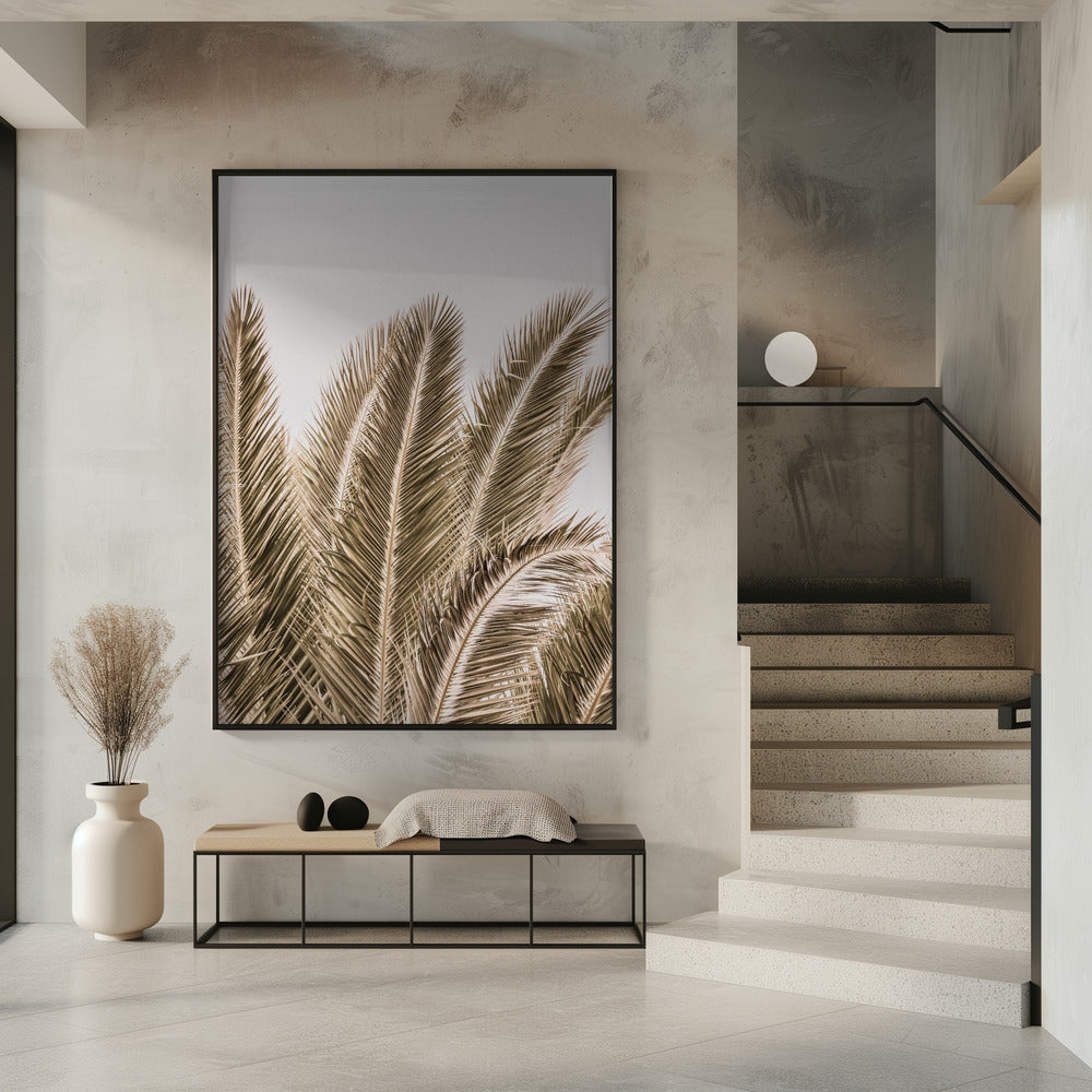 Windswept Palms | Poster