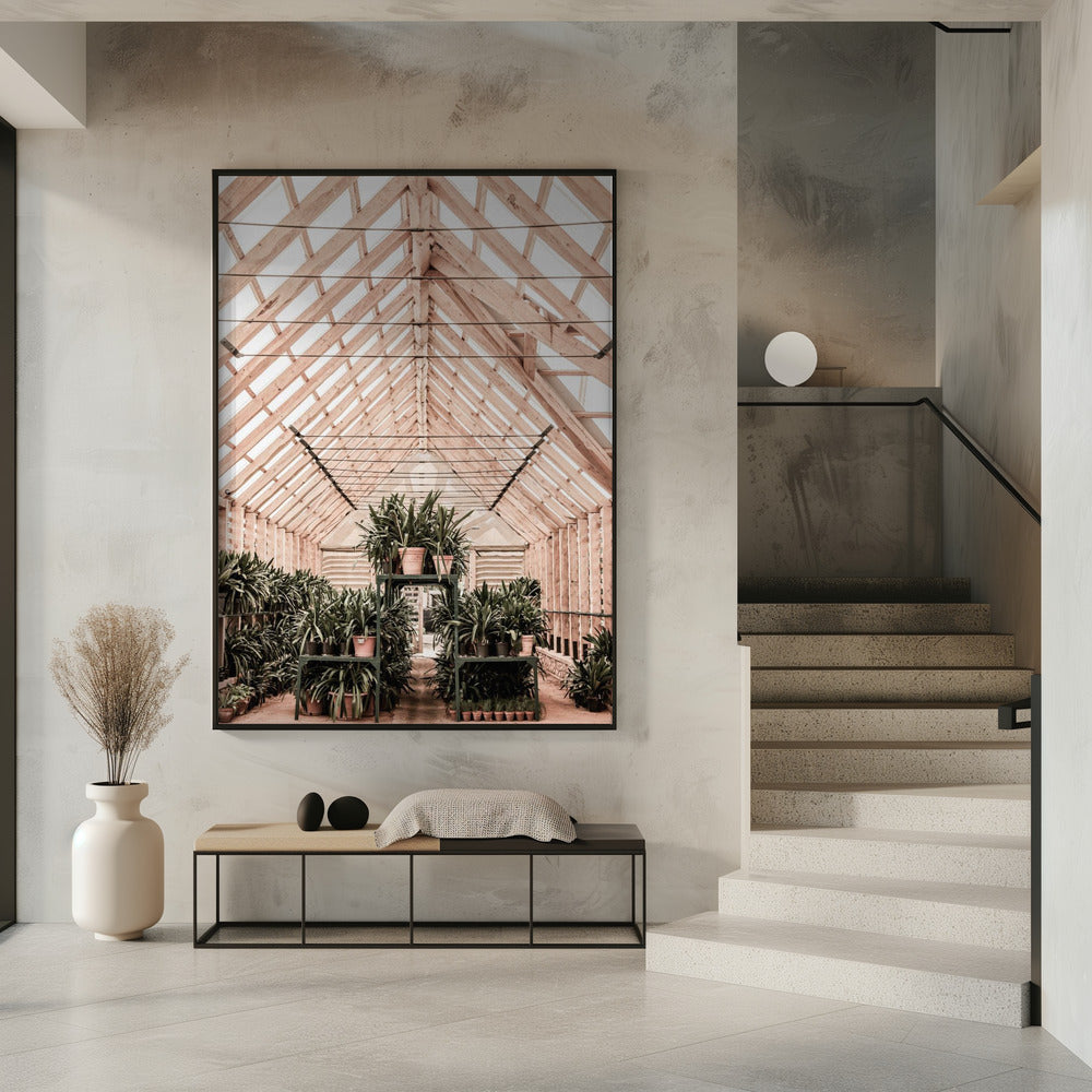 Serene Greenhouse | Poster