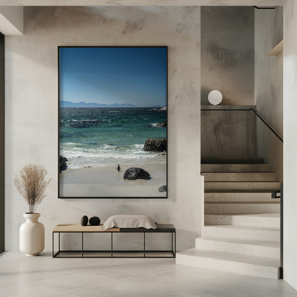 Penguin's Beach Walk | Poster