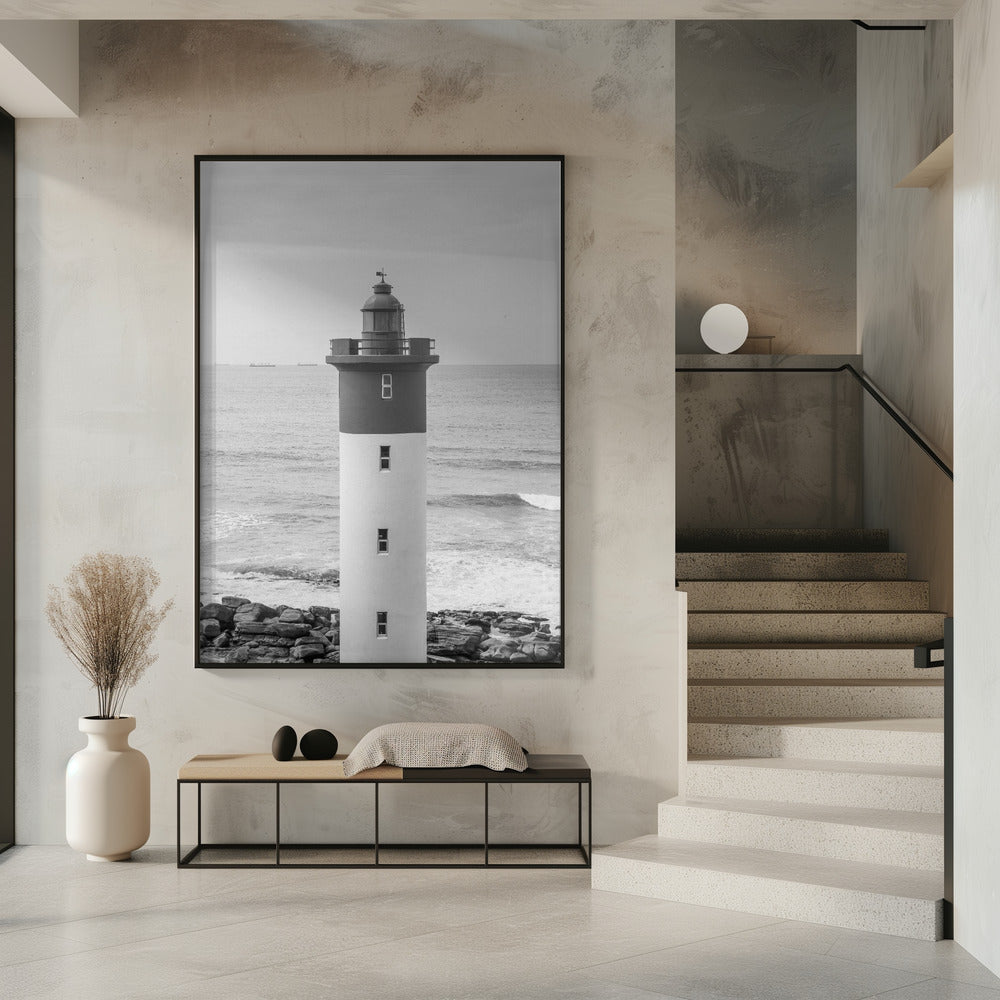 Leuchtfeuer am Meer | Poster