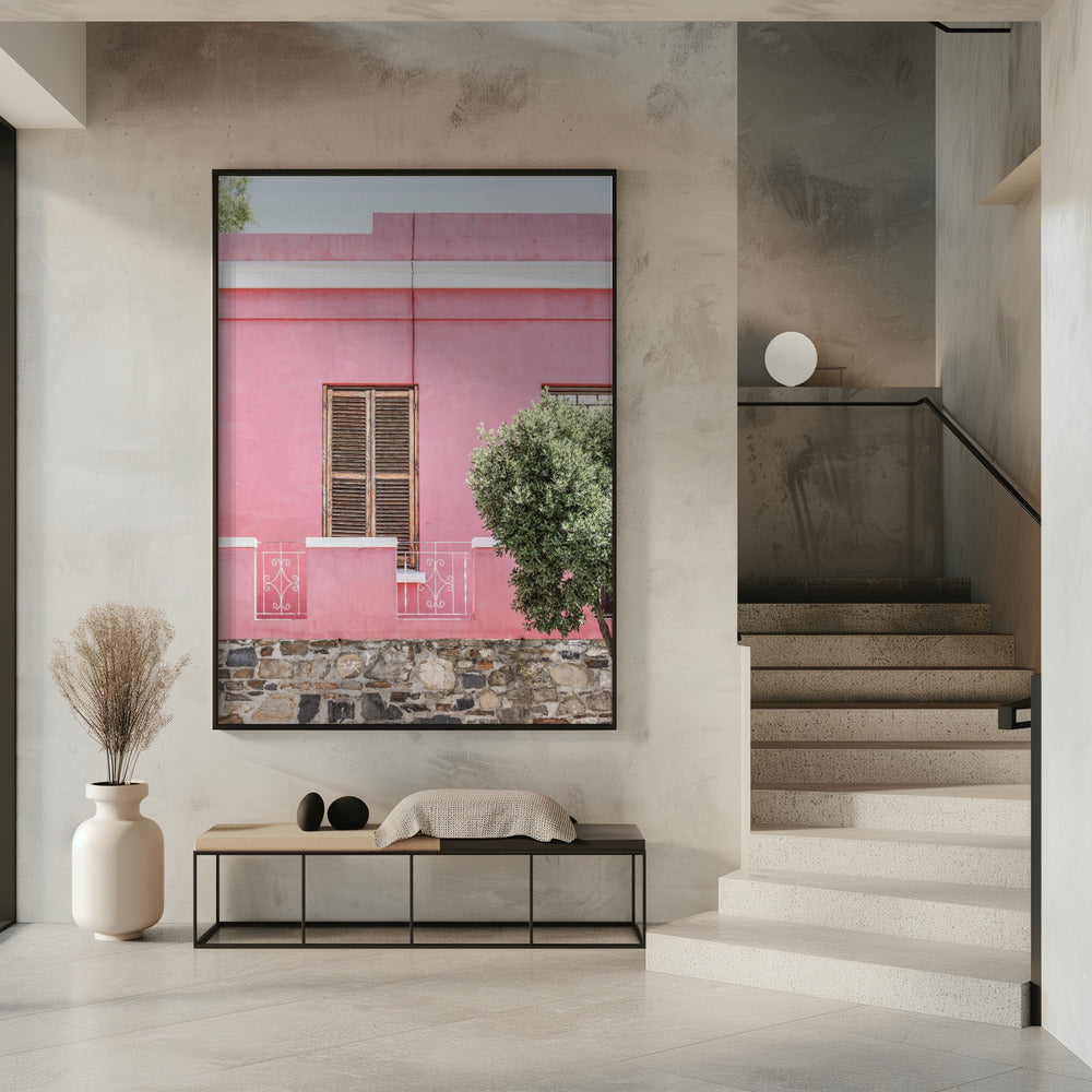 Pink Facade Serenity | Poster