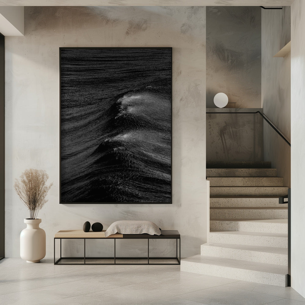 Night Wave Cascade | Poster