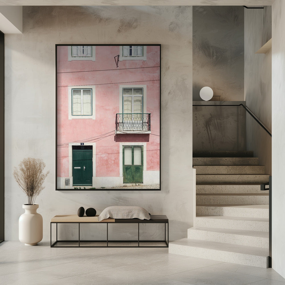 Pink Façade Harmony | Poster