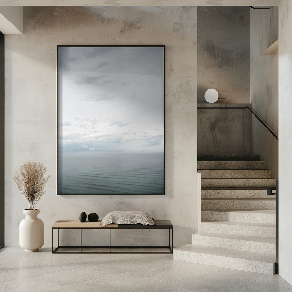 Misty Ocean Calm | Poster