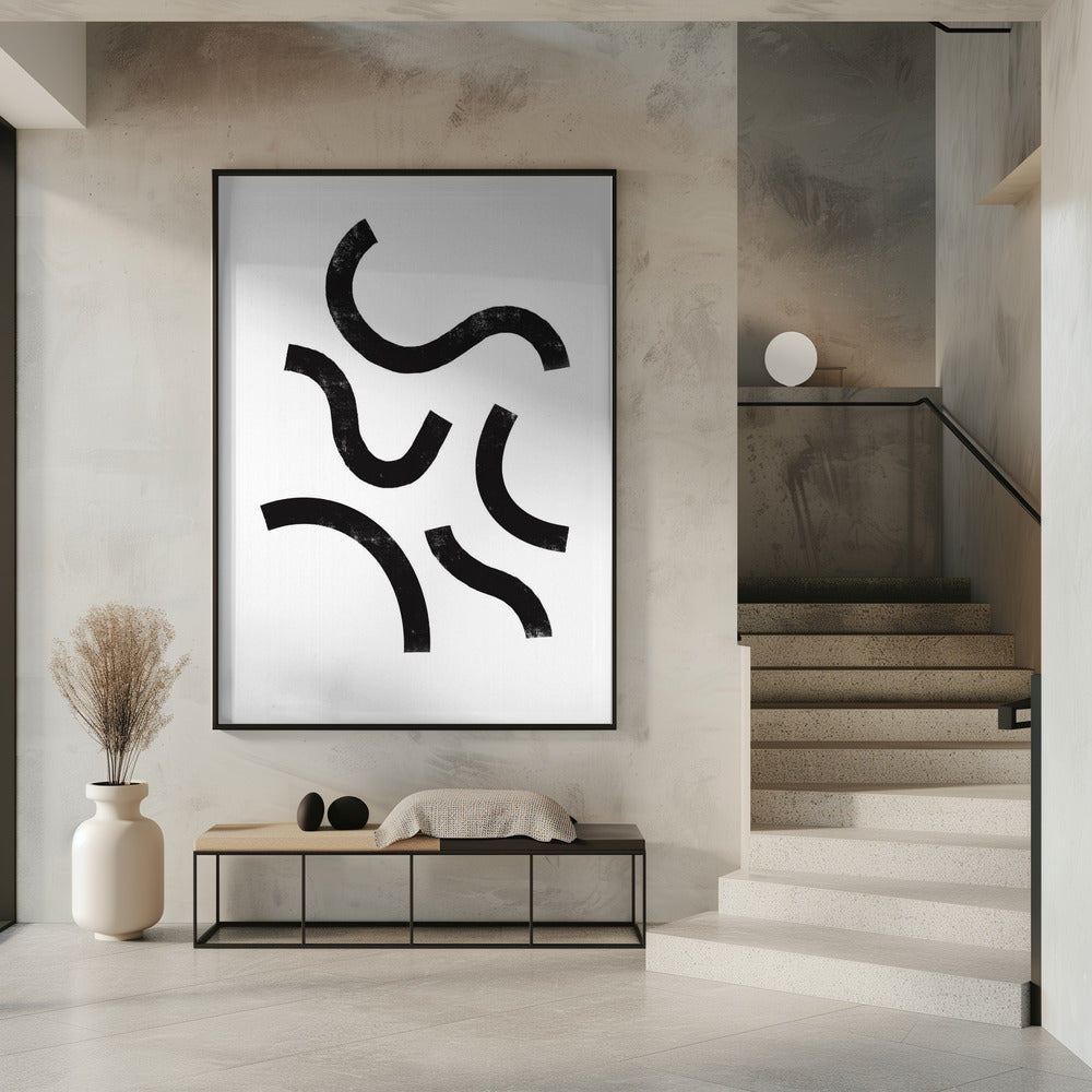 Geschwungene Rhythmen | Poster