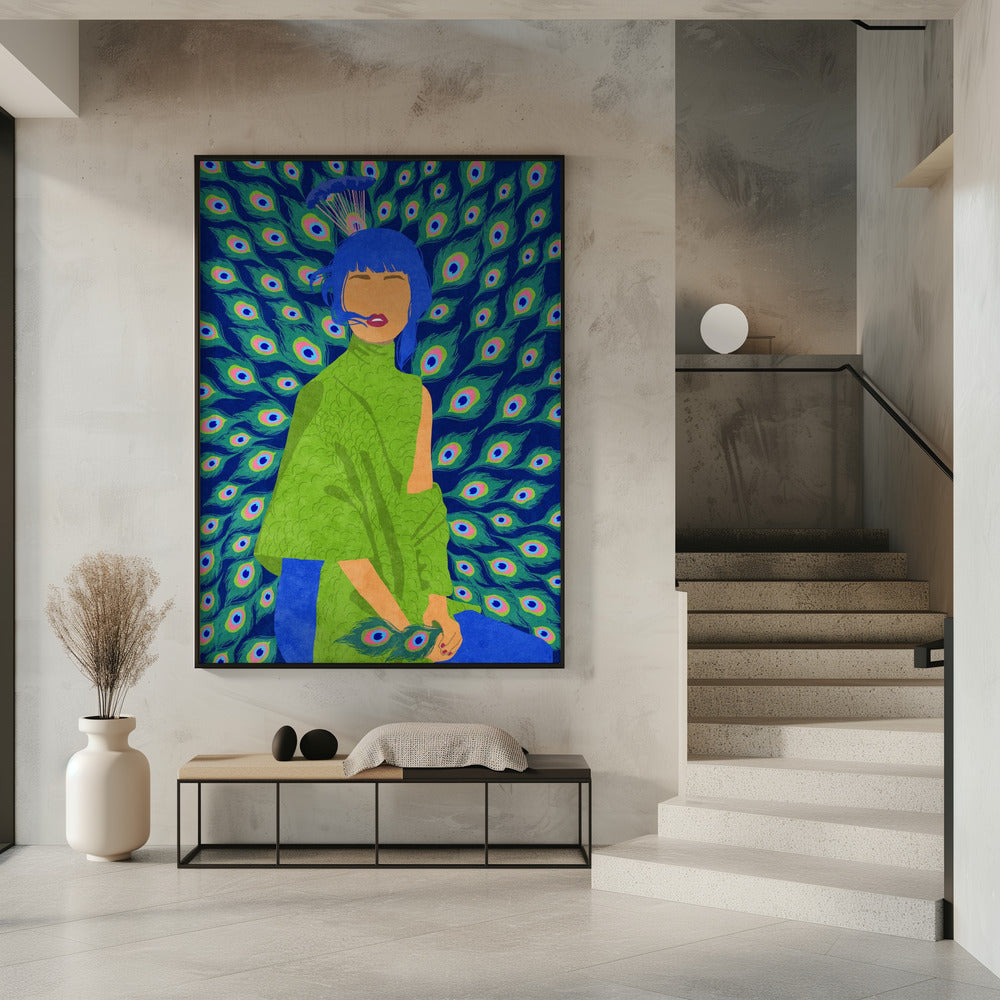 Pfauenfrau | Poster