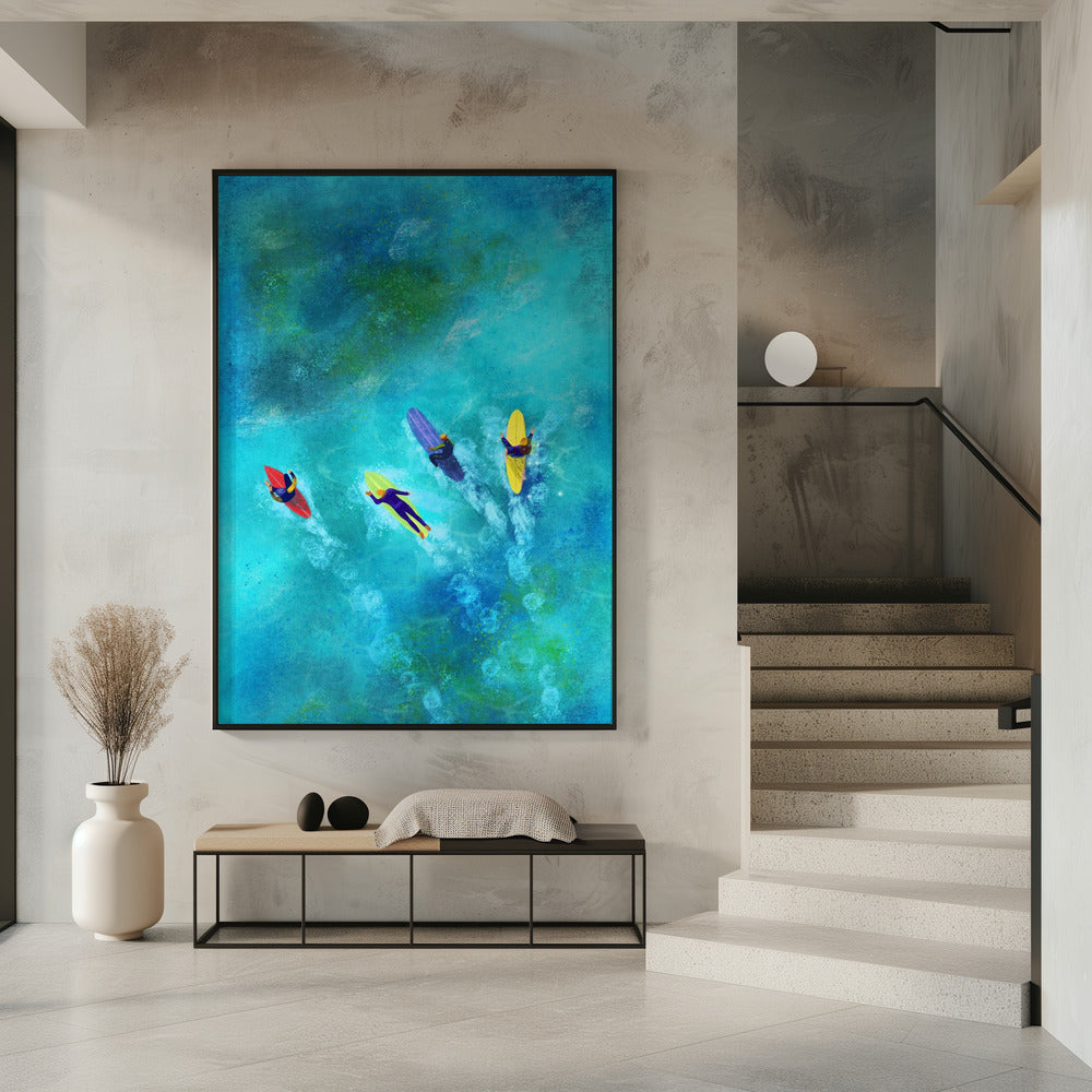 Surfer Dudes | Poster