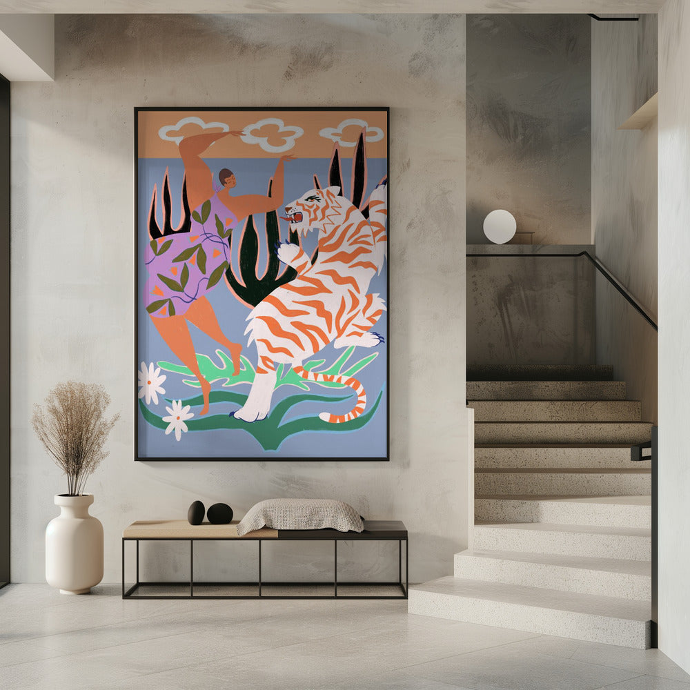 Hallo Tiger | Poster