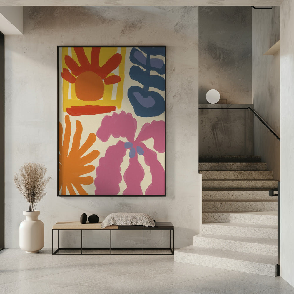 Vibrant Shapes | Poster