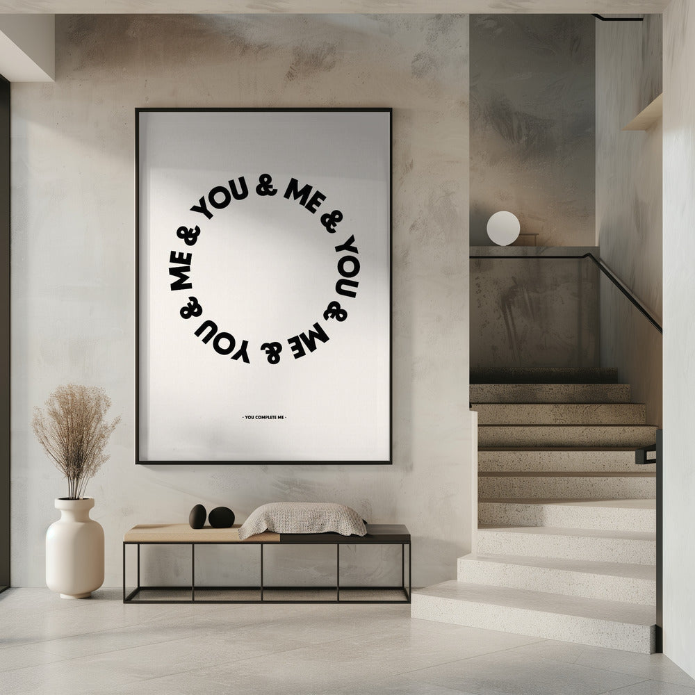 You Complete Me | Poster