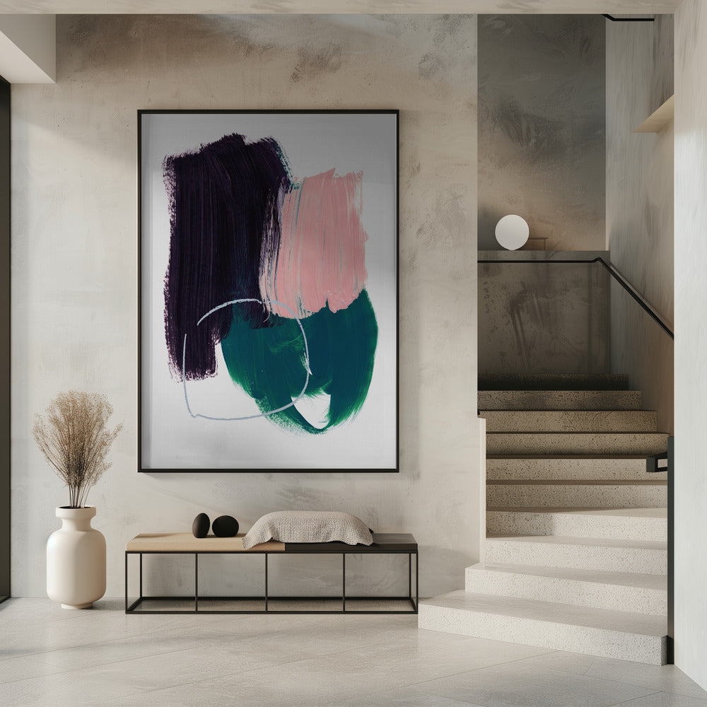 Abstrakte Pinselstriche 10 | Poster