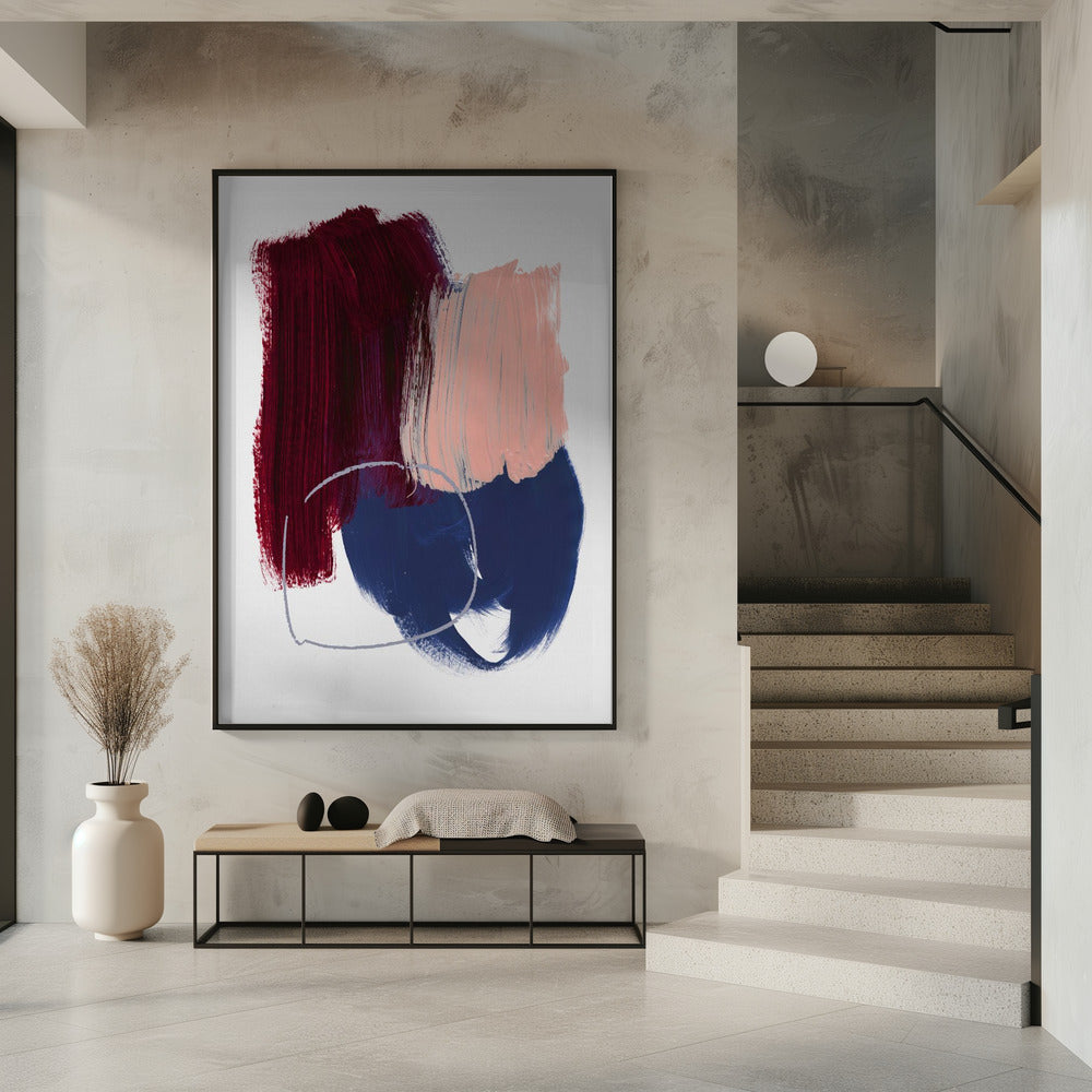 Abstrakte Pinselstriche 10x 300dpi | Poster