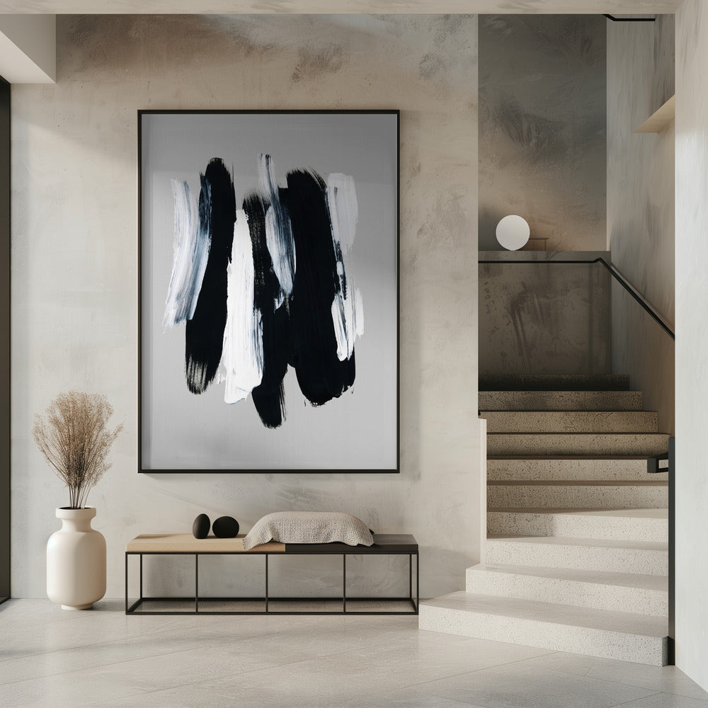 Abstrakte Pinselstriche 12 300dpi | Poster