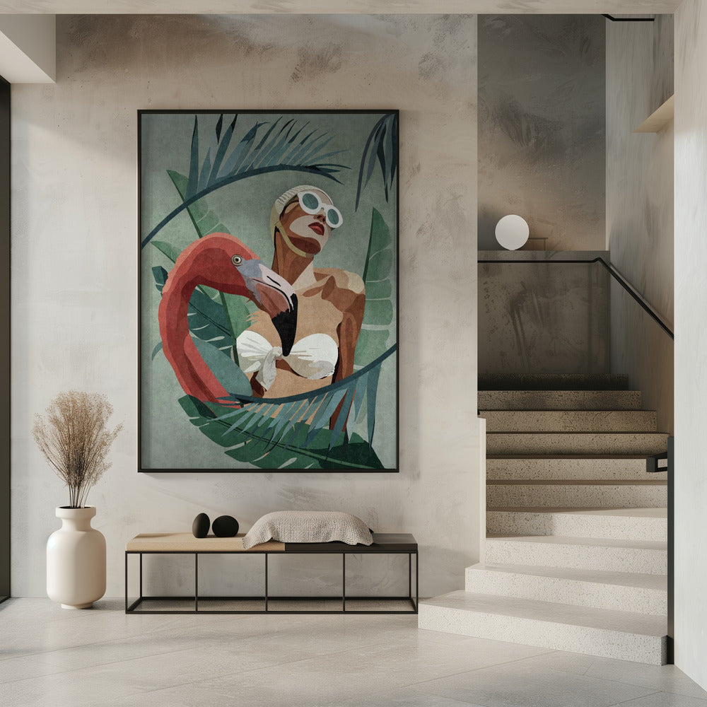 Tropische Eleganz | Poster