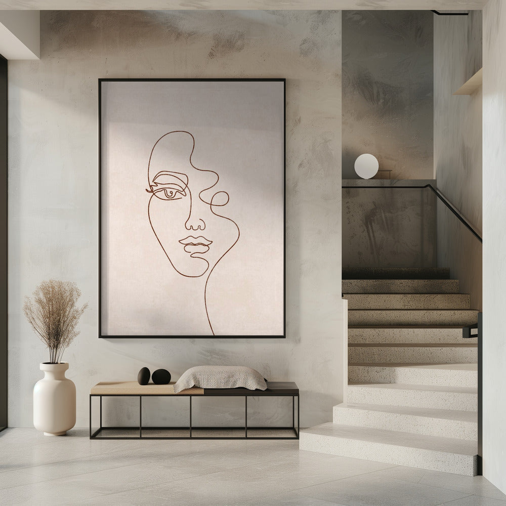 Konturierte Eleganz | Poster