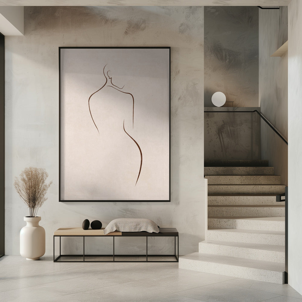 Minimalistische Eleganz | Poster