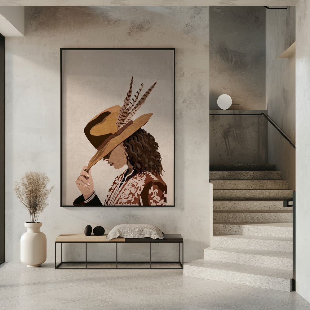 Gefiederte Eleganz | Poster