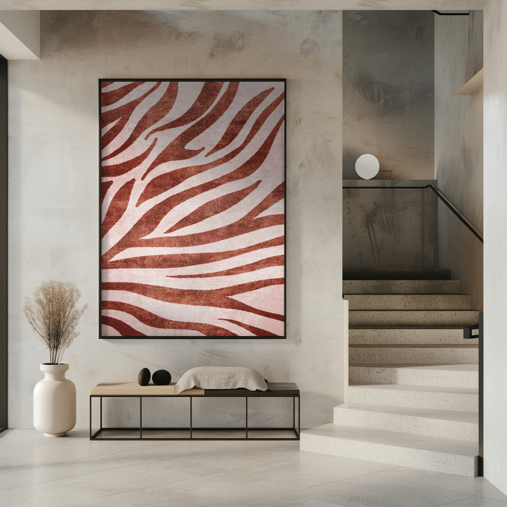 Gestreifte Eleganz | Poster