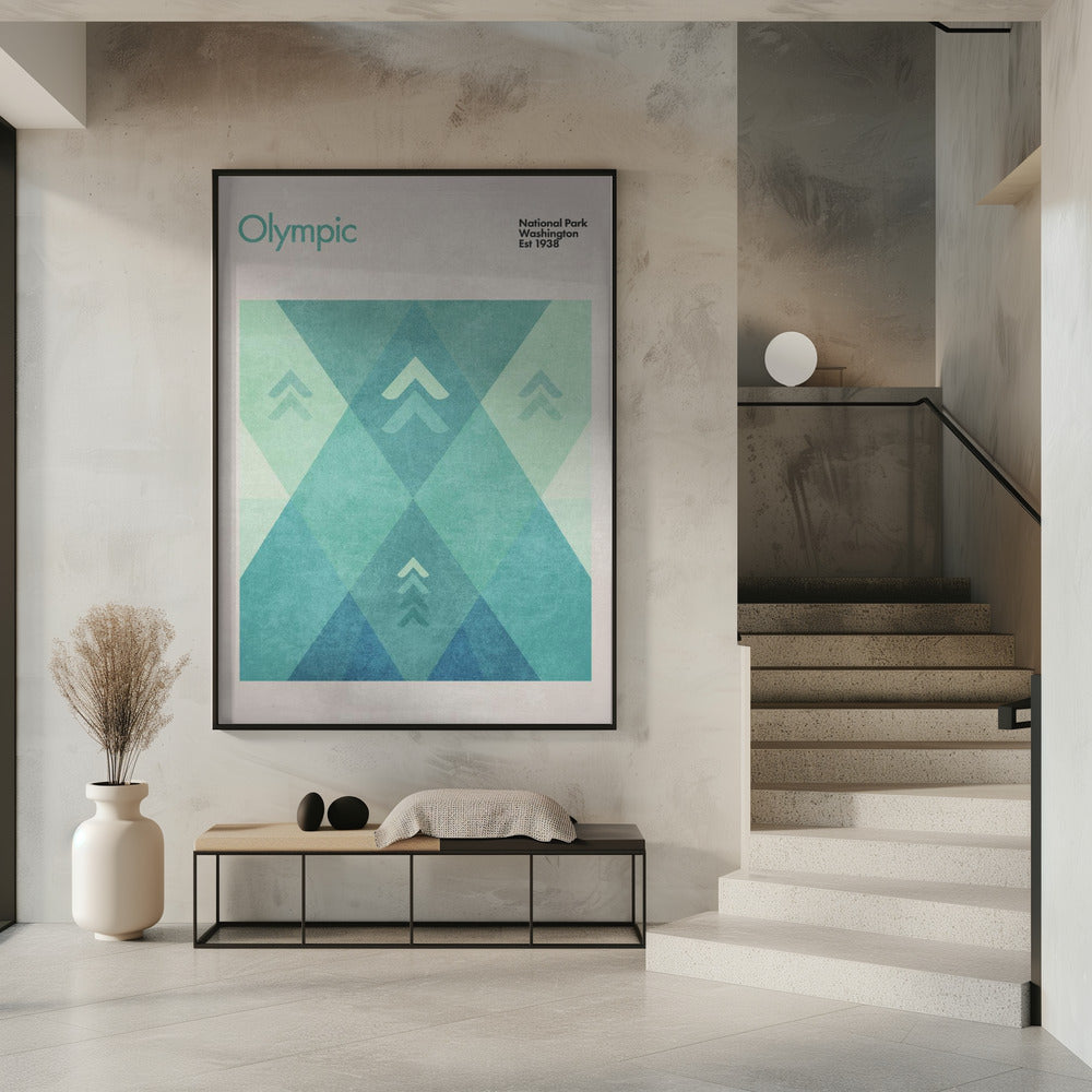 Geometrische Gipfel | Poster