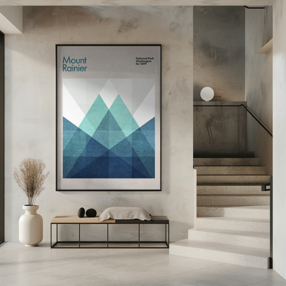 Geometrische Gipfel | Poster