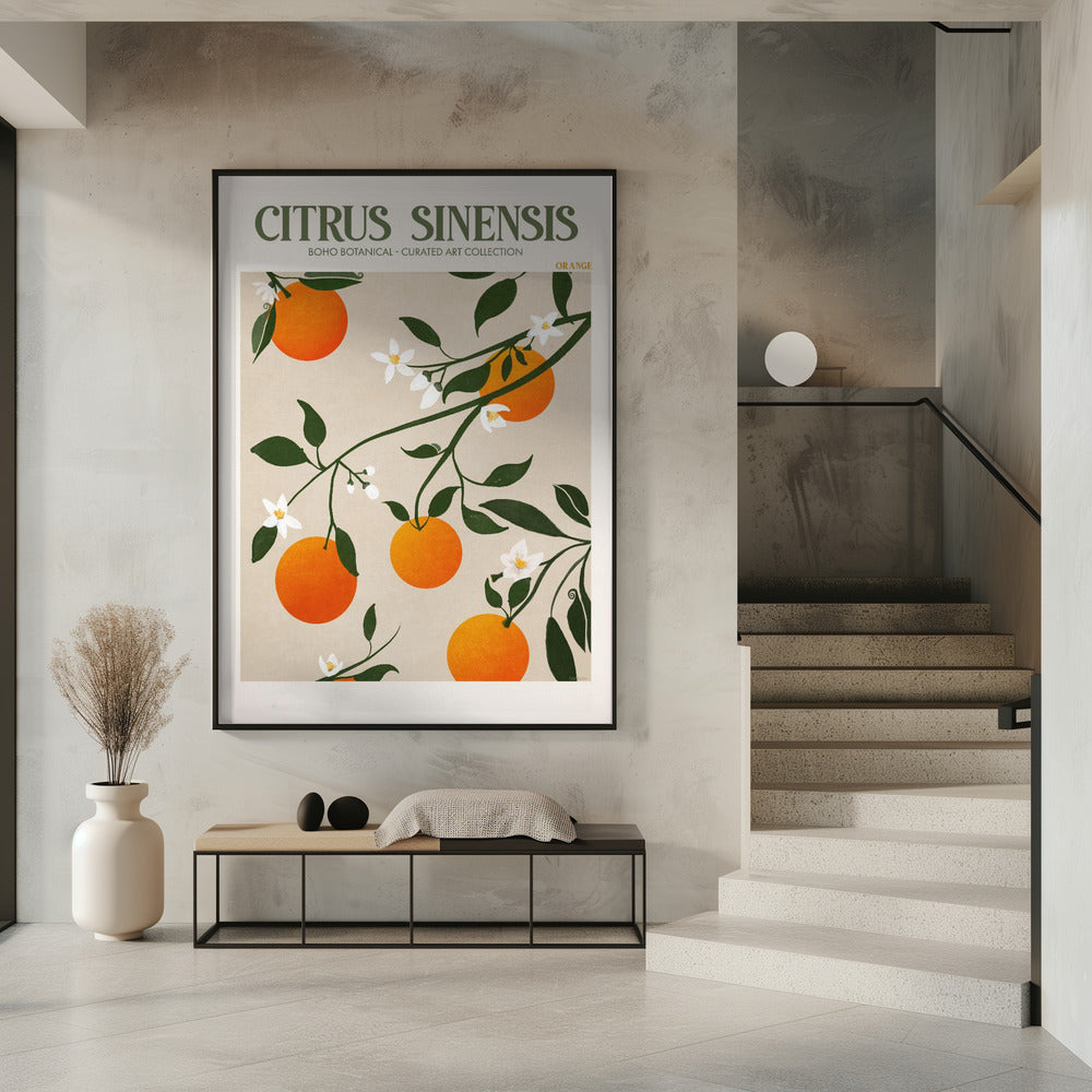 Orange Eleganz | Poster