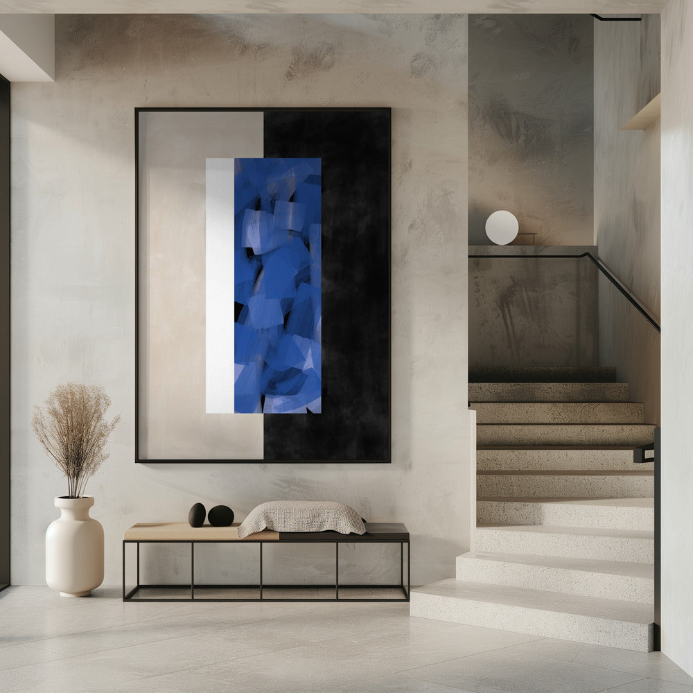 Blaue Blockessenz | Poster