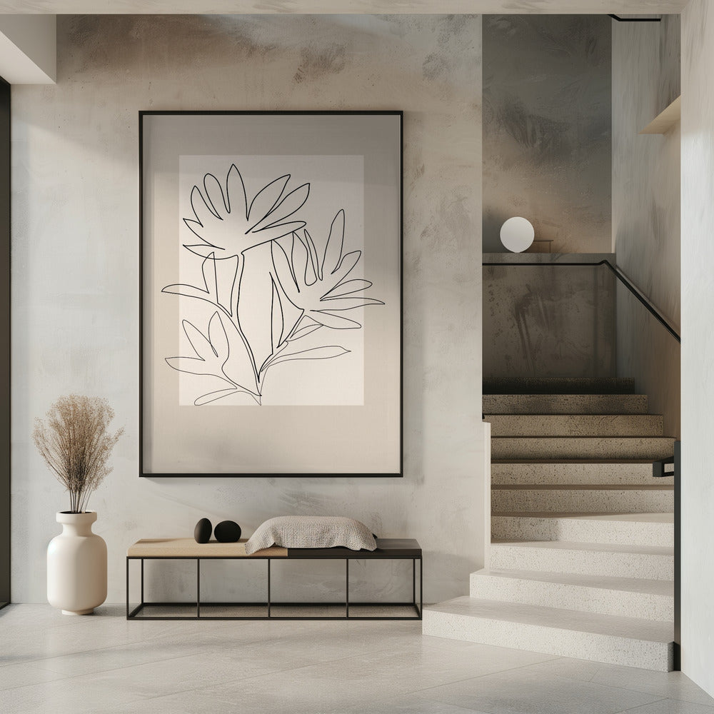 Floral Outline | Poster