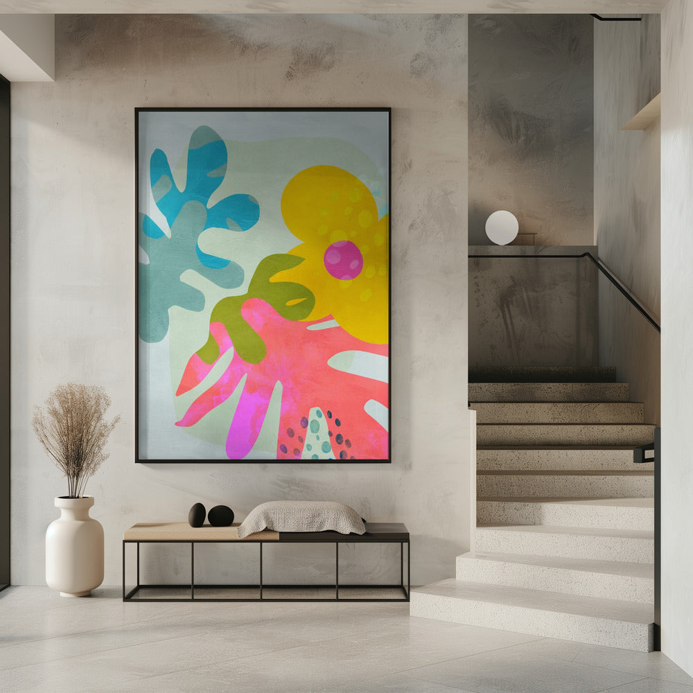 Pastel cut out Matisse | Poster