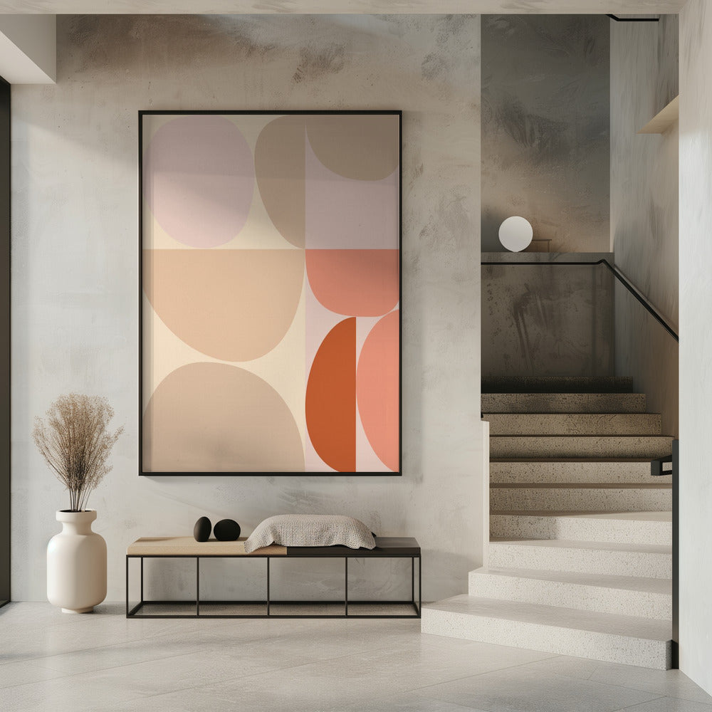 Mid Century Pastell 16 | Poster