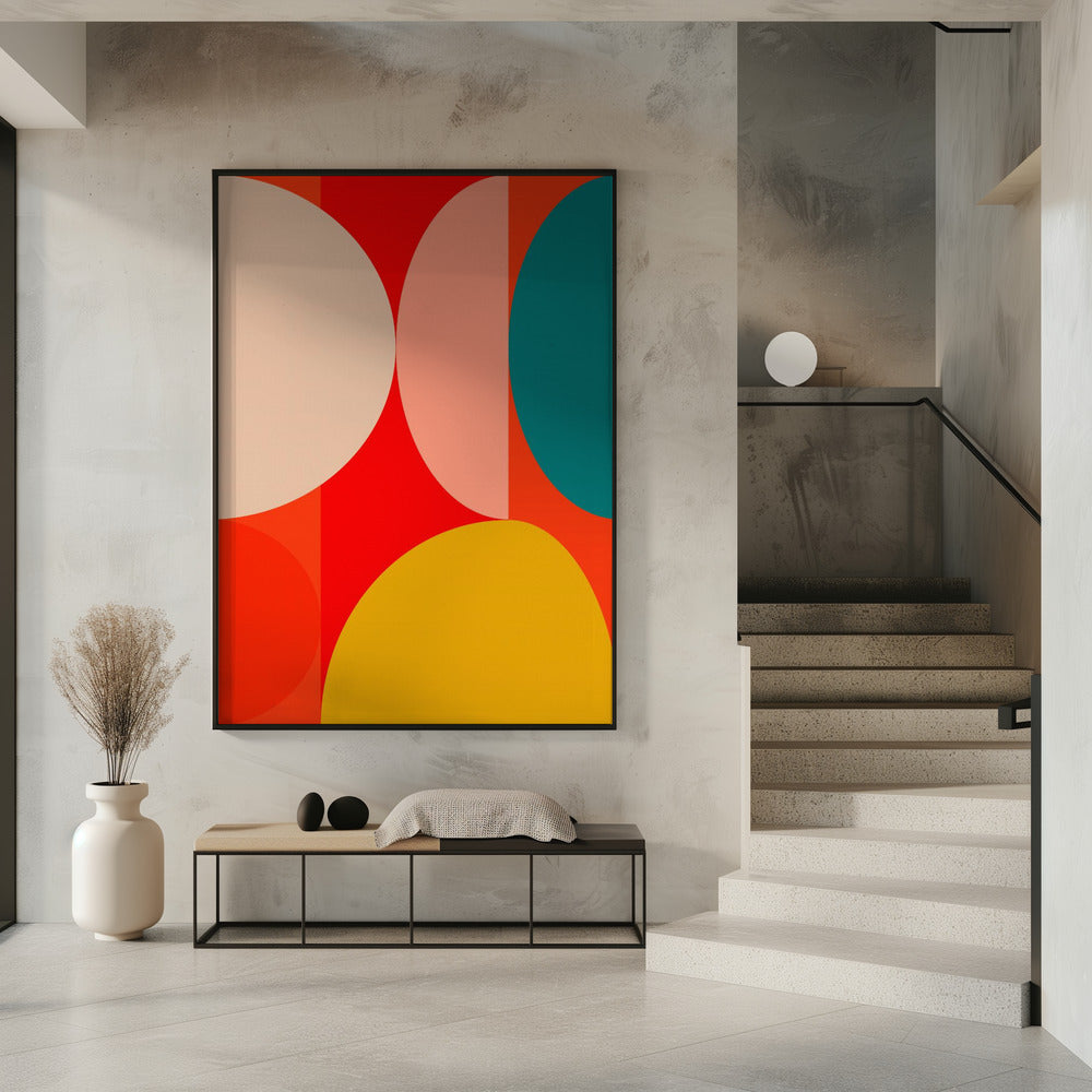 Mid Century Pastell 13 | Poster