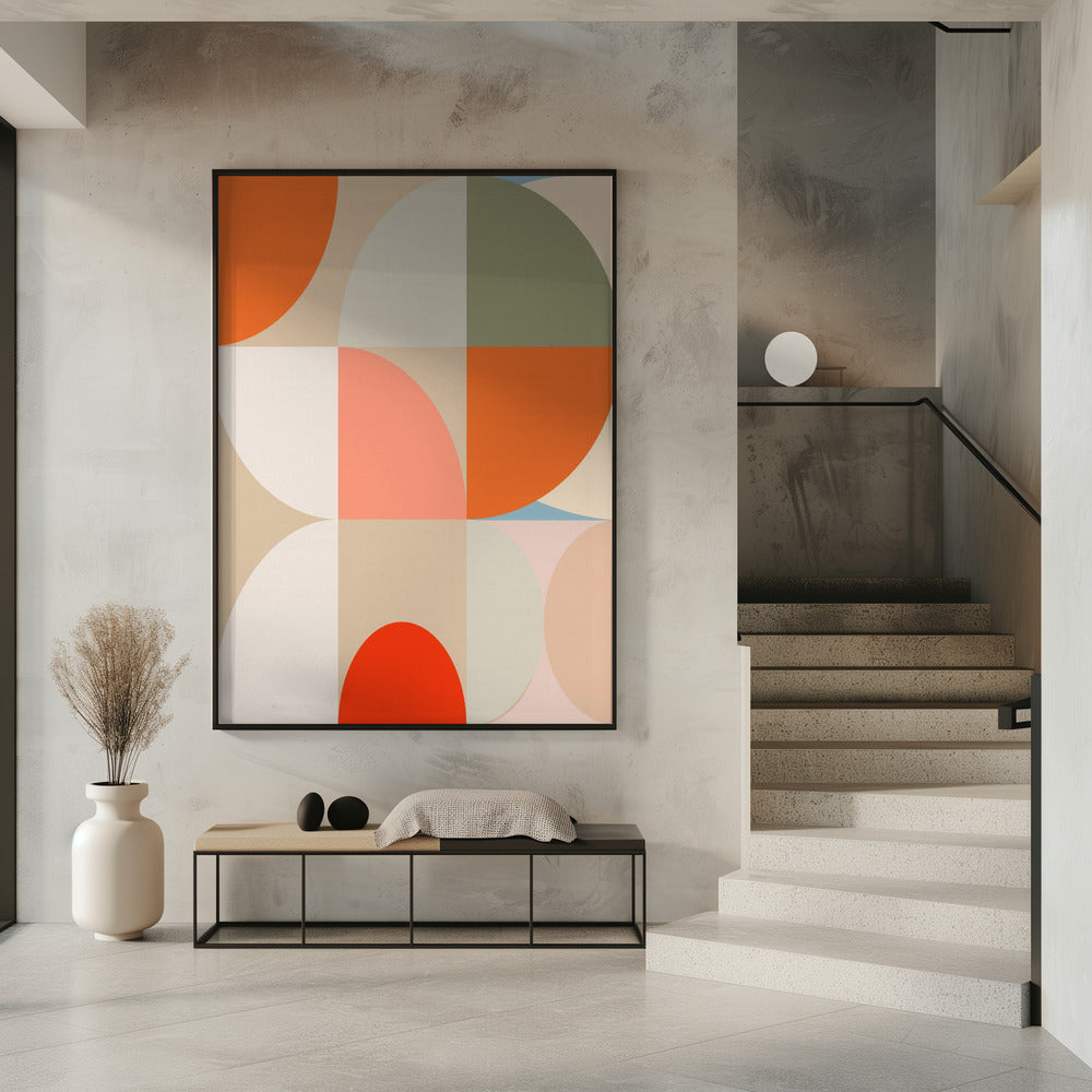 Mid Century Pastell 12 | Poster