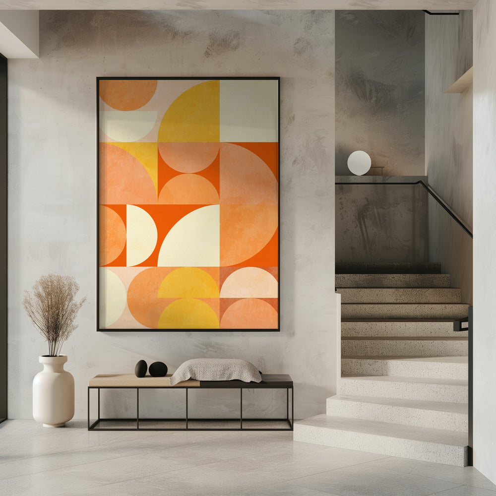 Frühlingsmitte Rhapsodie Orange 3 | Poster