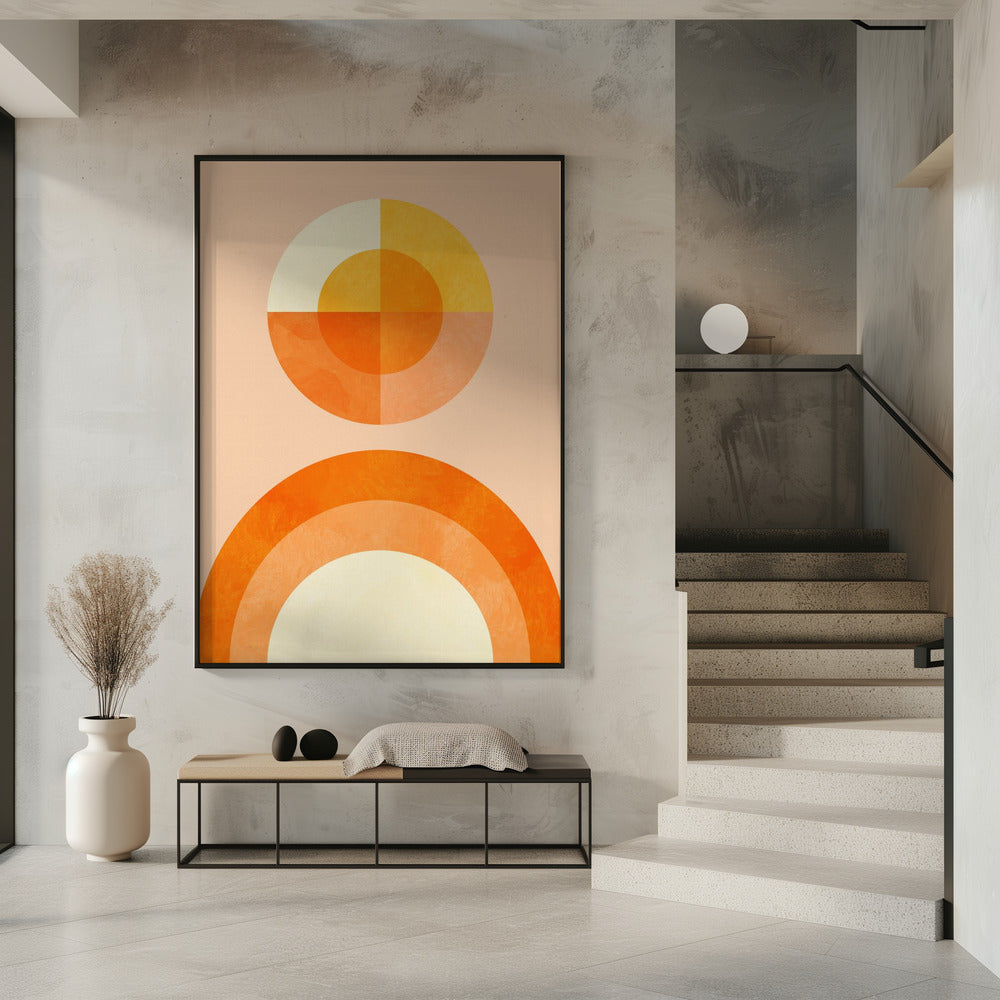 Frühlingsmitte Rhapsody Orange 2 | Poster