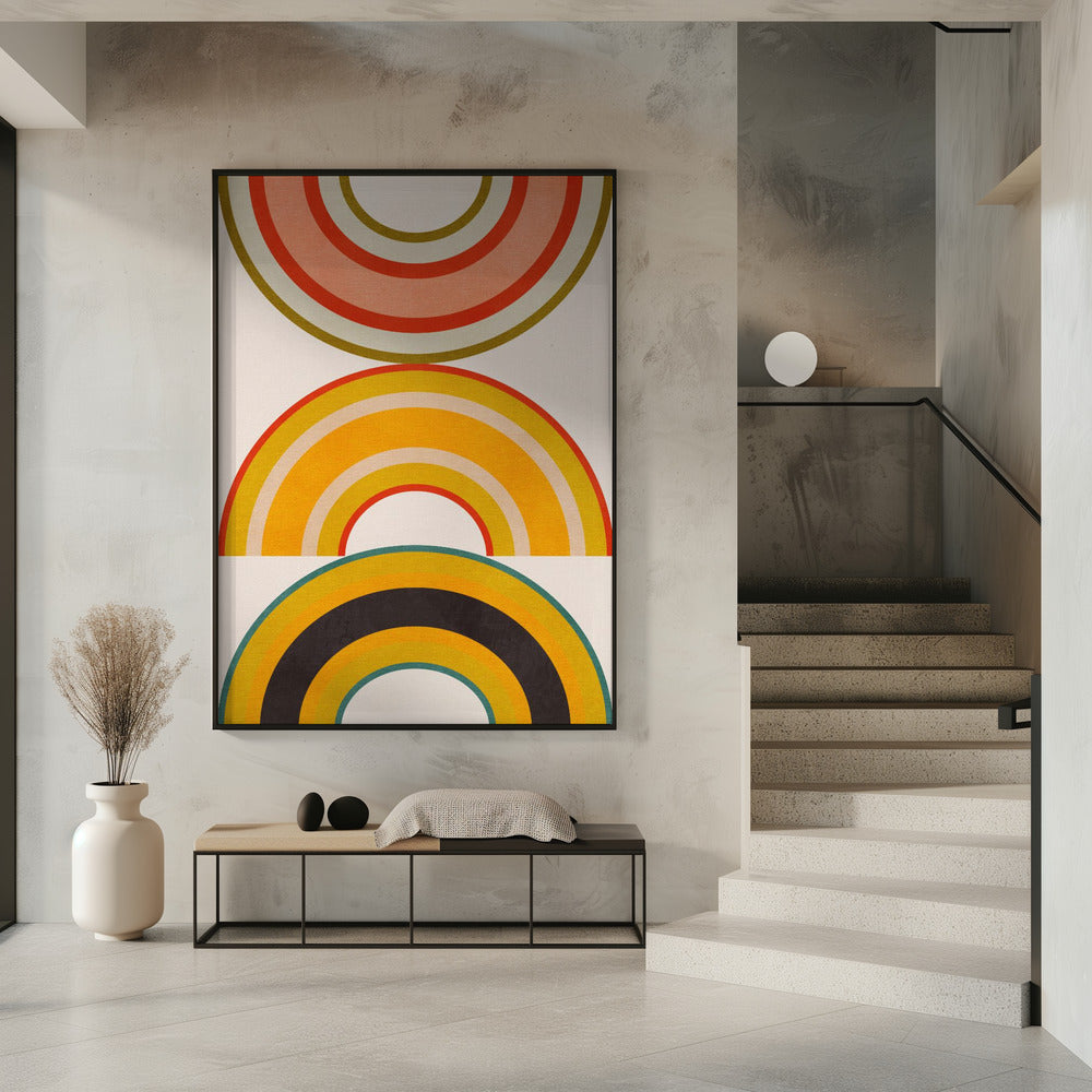 Regenbogensonnen 6 | Poster