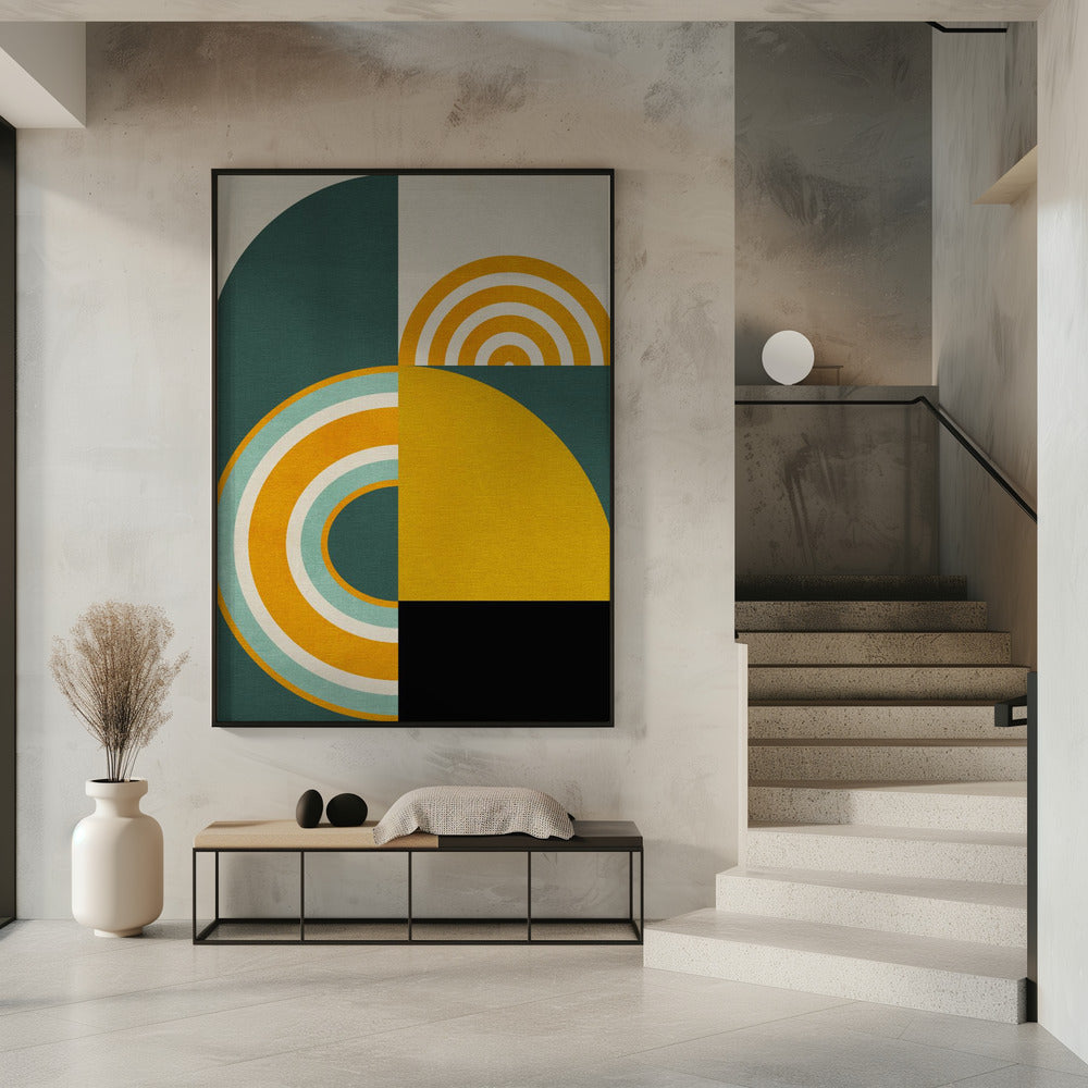 Regenbogen Plus Formen8 | Poster