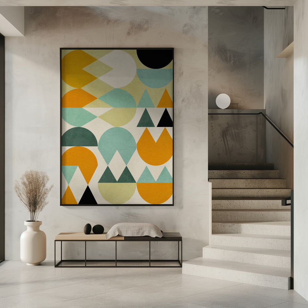 Regenbogen Plus Formen5 | Poster