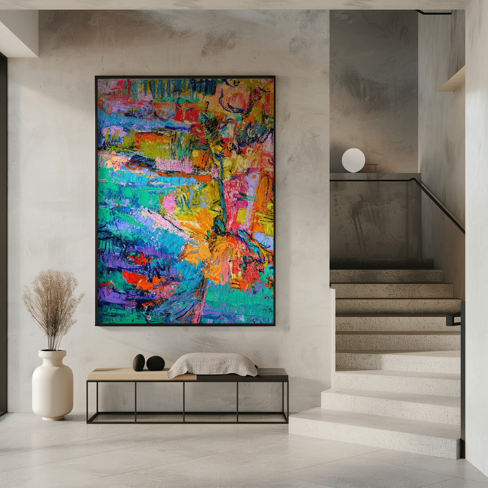 Abstrakte Farbpalette | Poster