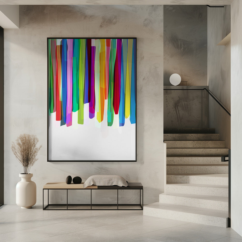 Bunte Streifen 2 | Poster