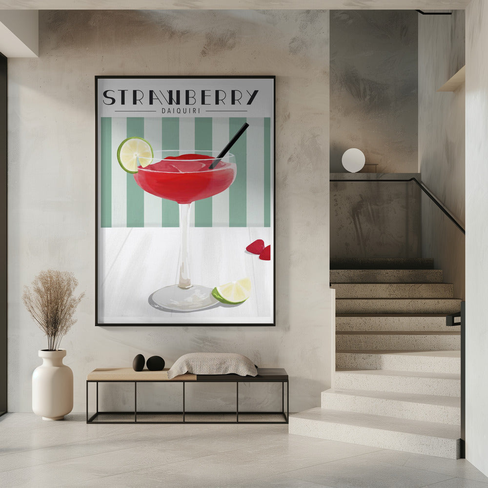 Erdbeer-Daiquiri | Poster