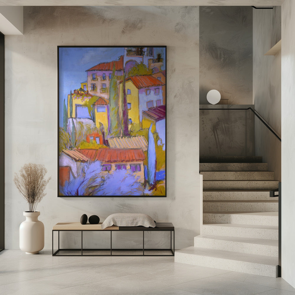 Mediterrane Farbtöne | Poster