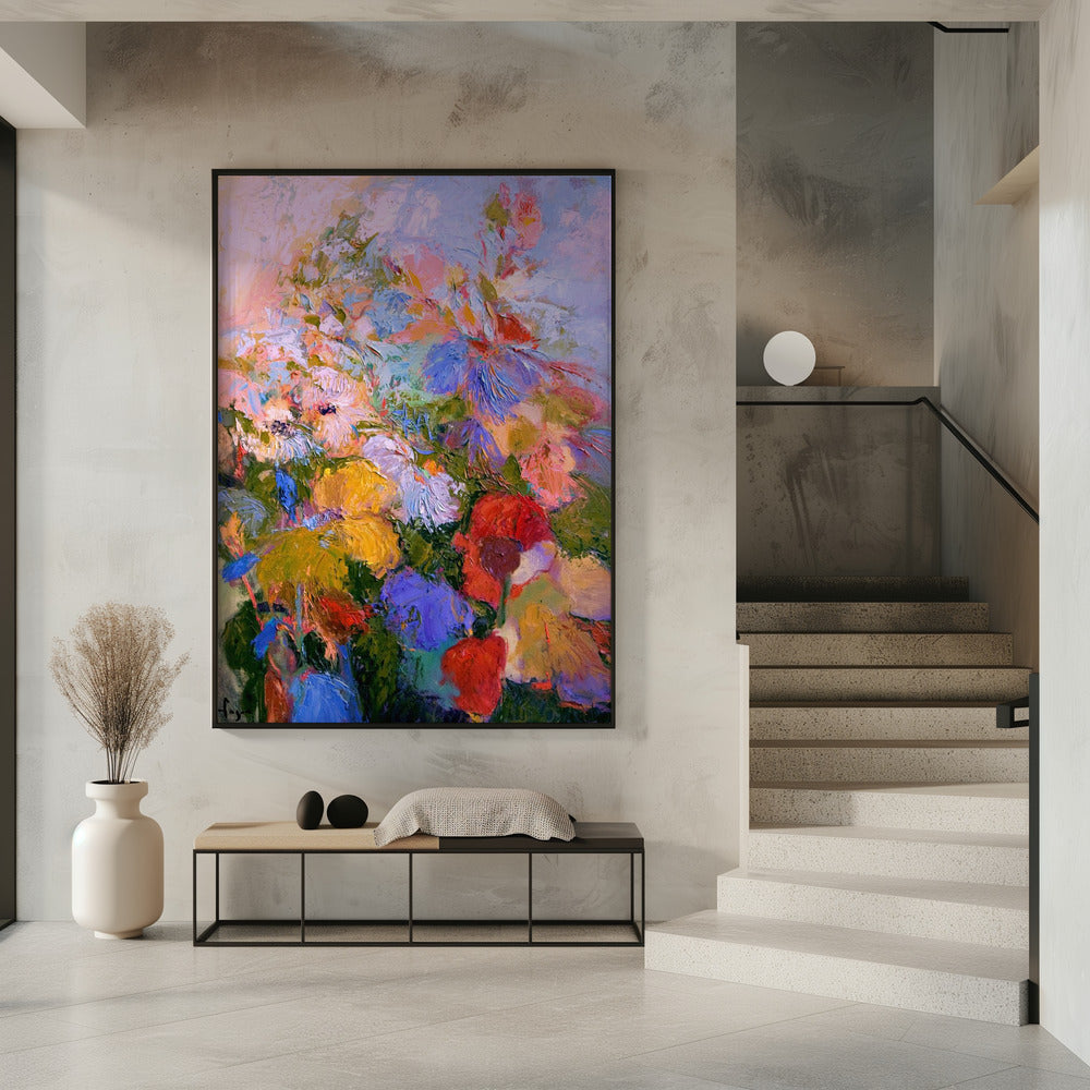 Vivid Colors And Delicate Petals | Poster